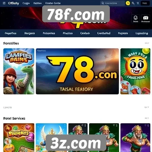 Estudo sobre a variedade de jogos em 78f.com